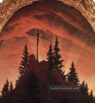  friedrich malerei - des Kreuz in den Bergen romantischen Caspar David Friedrich